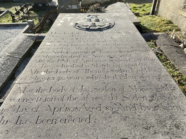 Irl Grave Inscription