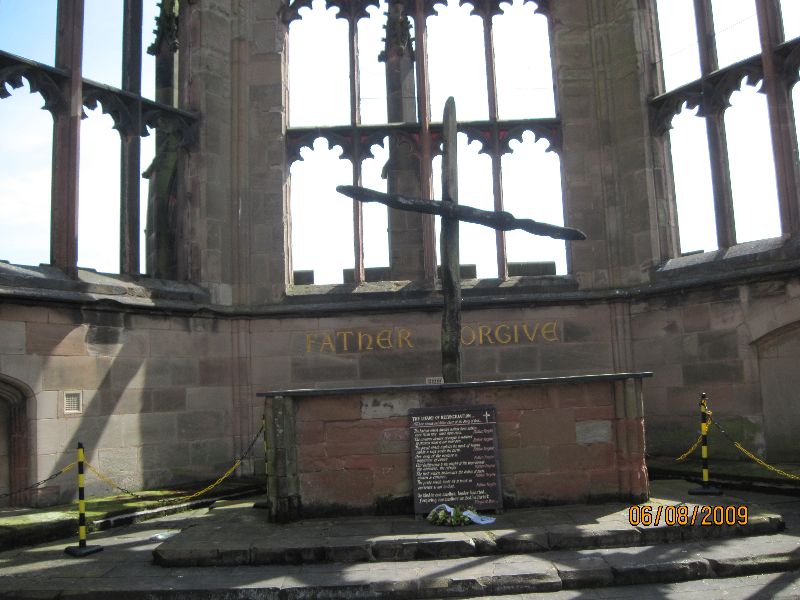 Bombed Altar of Coventry Cathedral