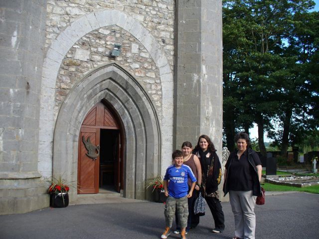 Irl Sodens visit Drumcliffe, Sligo